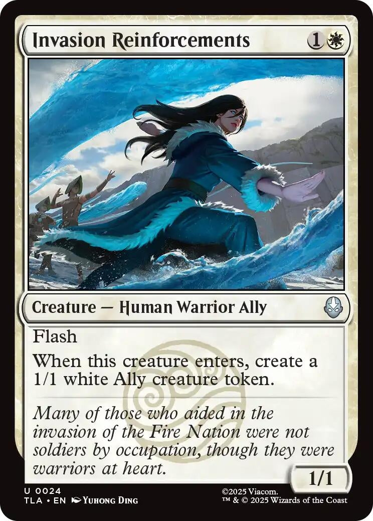Image for Invasion Reinforcements (24) (Avatar: The Last Airbender) - Magic: The Gathering