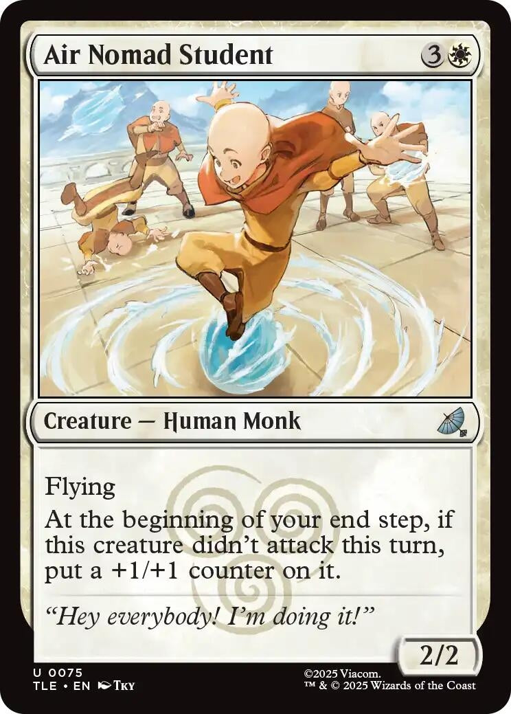Image for Air Nomad Student (75) - Magic: The Gathering