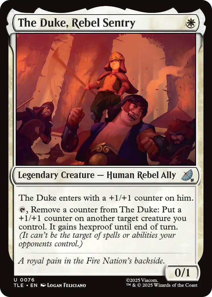 Image for The Duke, Rebel Sentry (76) - Magic: The Gathering