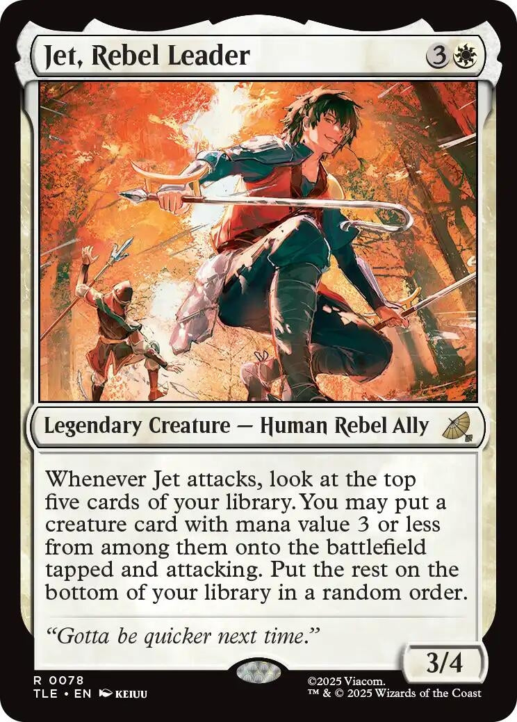 Image for Jet, Rebel Leader (78) - Magic: The Gathering