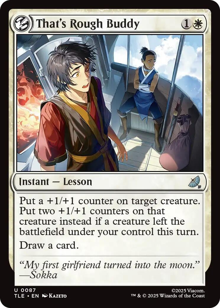 Image for That's Rough Buddy (87) - Magic: The Gathering