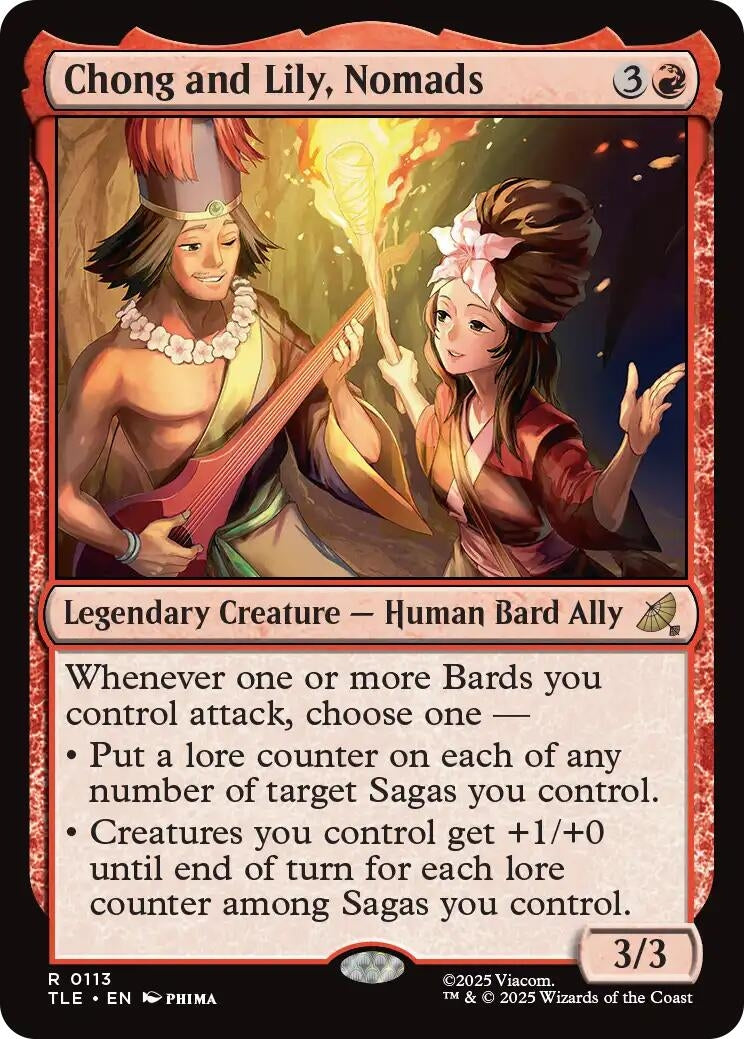 Image for Chong and Lily, Nomads (113) - Magic: The Gathering