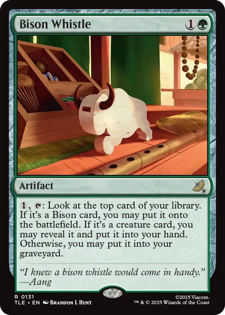 Image for Bison Whistle (131) - Magic: The Gathering