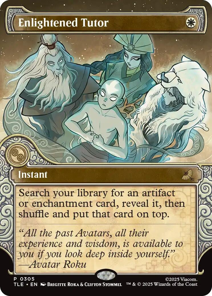 Image for Enlightened Tutor (Showcase) (305) - Magic: The Gathering
