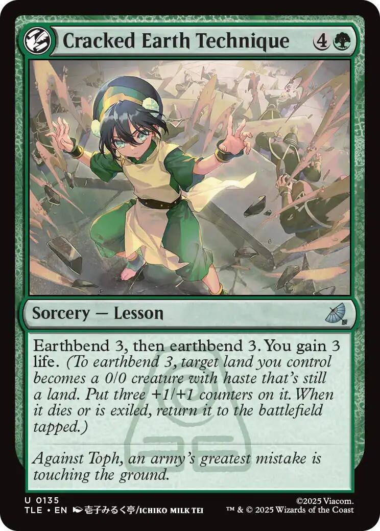 Image for Cracked Earth Technique (135) - Magic: The Gathering