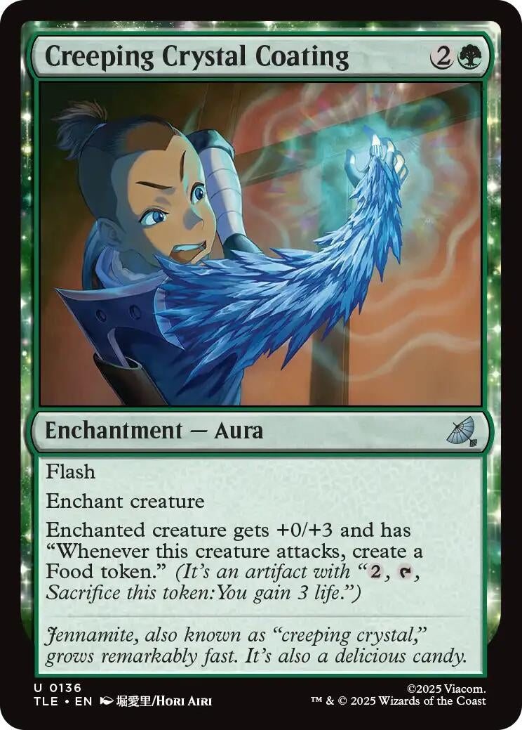 Image for Creeping Crystal Coating (136) - Magic: The Gathering