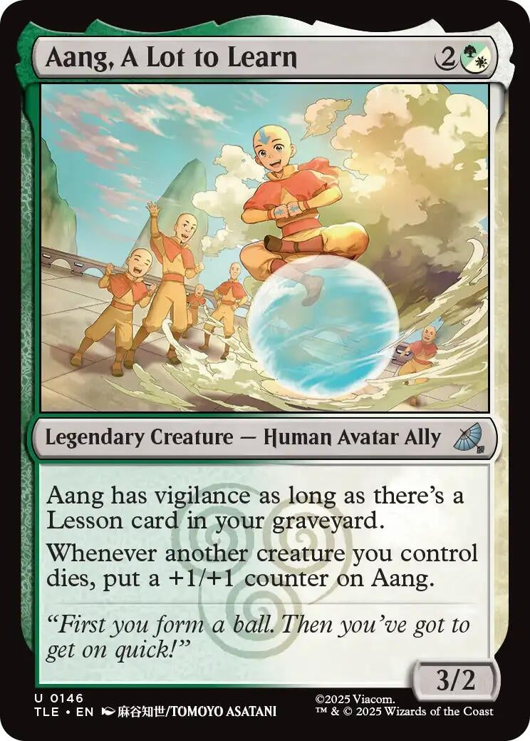 Image for Aang, A Lot to Learn (146) - Magic: The Gathering