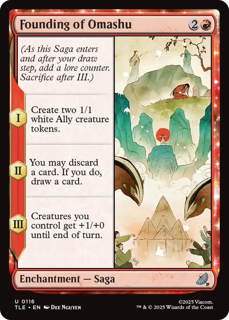 Image for Founding of Omashu (116) - Magic: The Gathering