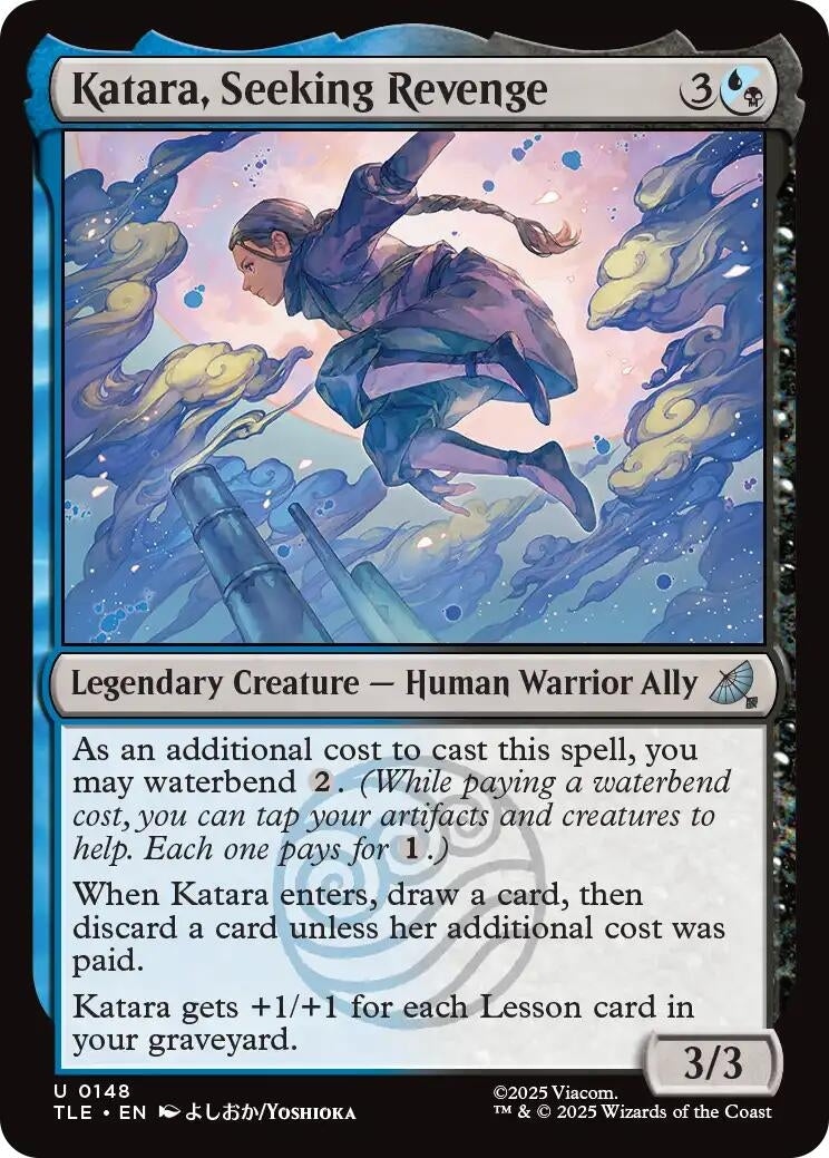 Image for Katara, Seeking Revenge (148) - Magic: The Gathering