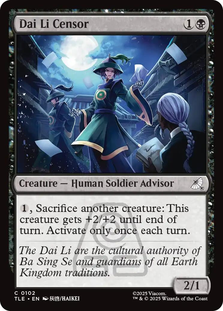 Image for Dai Li Censor (102) - Magic: The Gathering