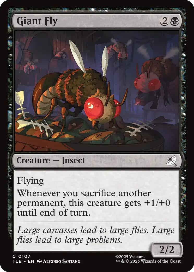 Image for Giant Fly (107) - Magic: The Gathering