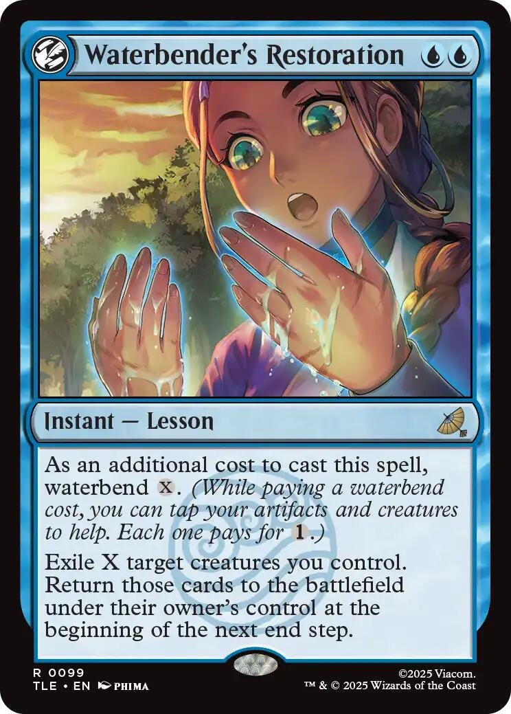 Image for Waterbender's Restoration (99) - Magic: The Gathering