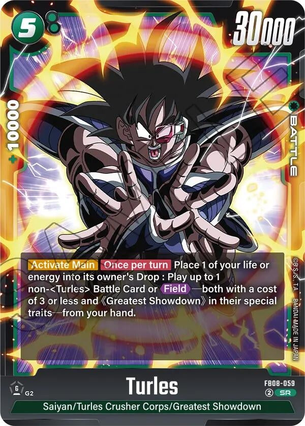 Image for Turles - FB08-059 (FB08-059) (Saiyan's Pride) - Dragon Ball Super: Fusion World