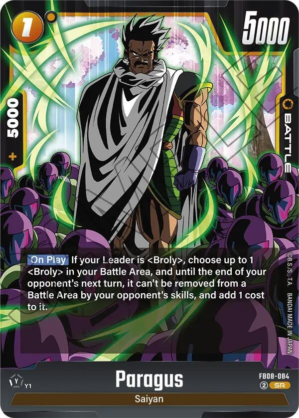 Image for Paragus - FB08-084 (FB08-084) (Saiyan's Pride) - Dragon Ball Super: Fusion World