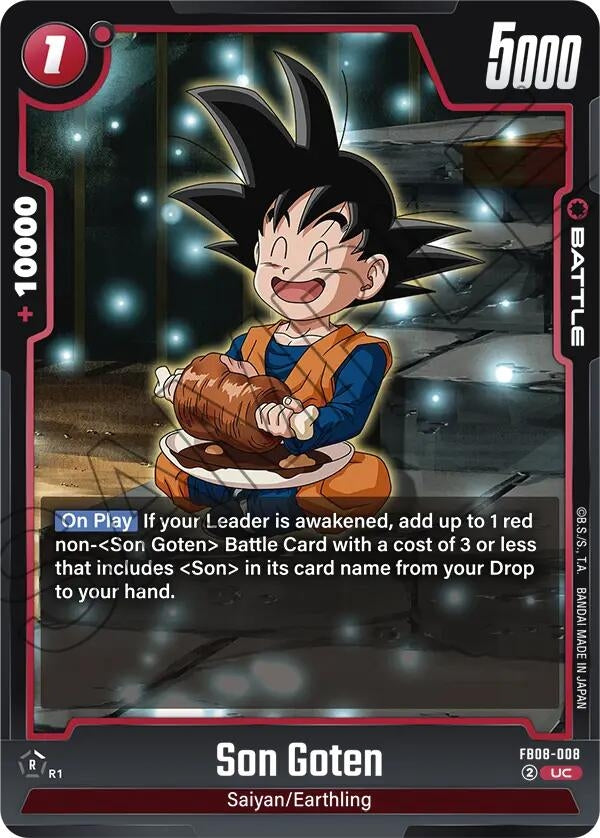 Image for Son Goten - FB08-008 (FB08-008) (Saiyan's Pride) - Dragon Ball Super: Fusion World