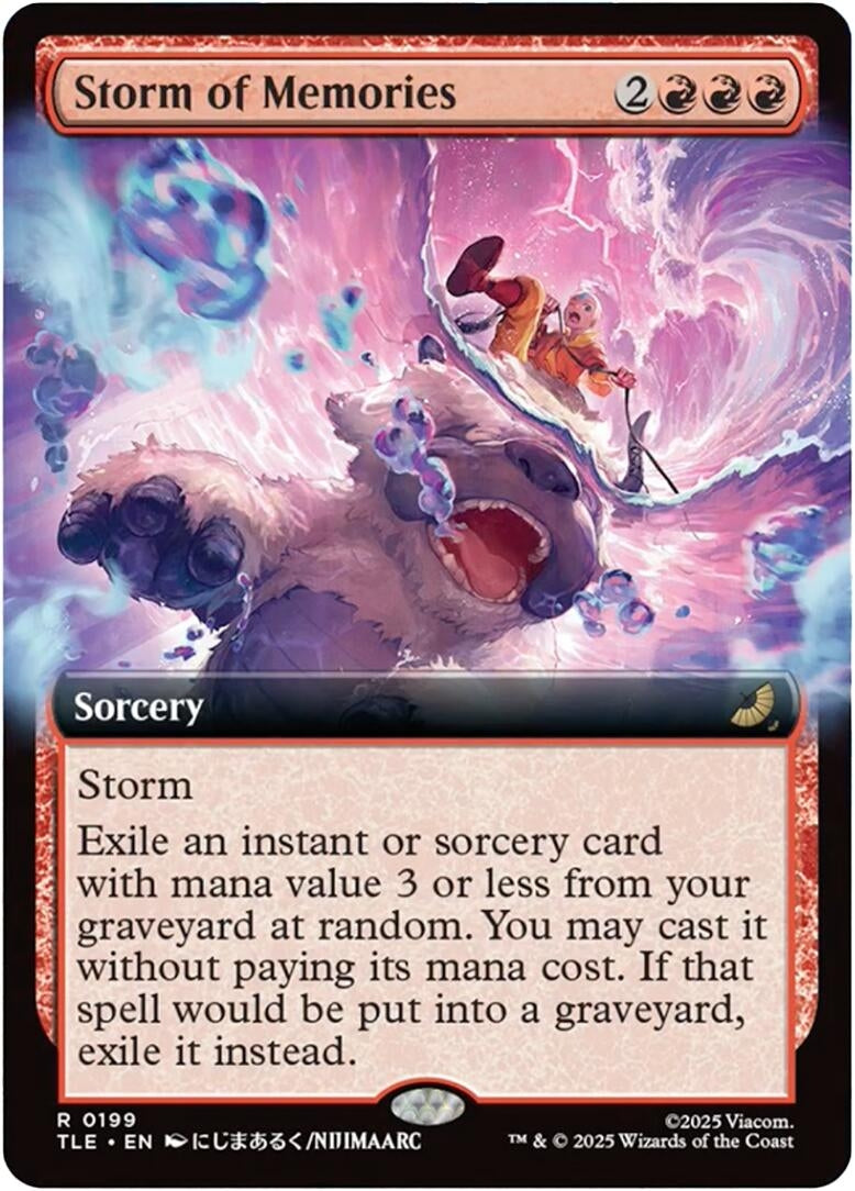 Image for Storm of Memories (Extended Art) (199) - Magic: The Gathering