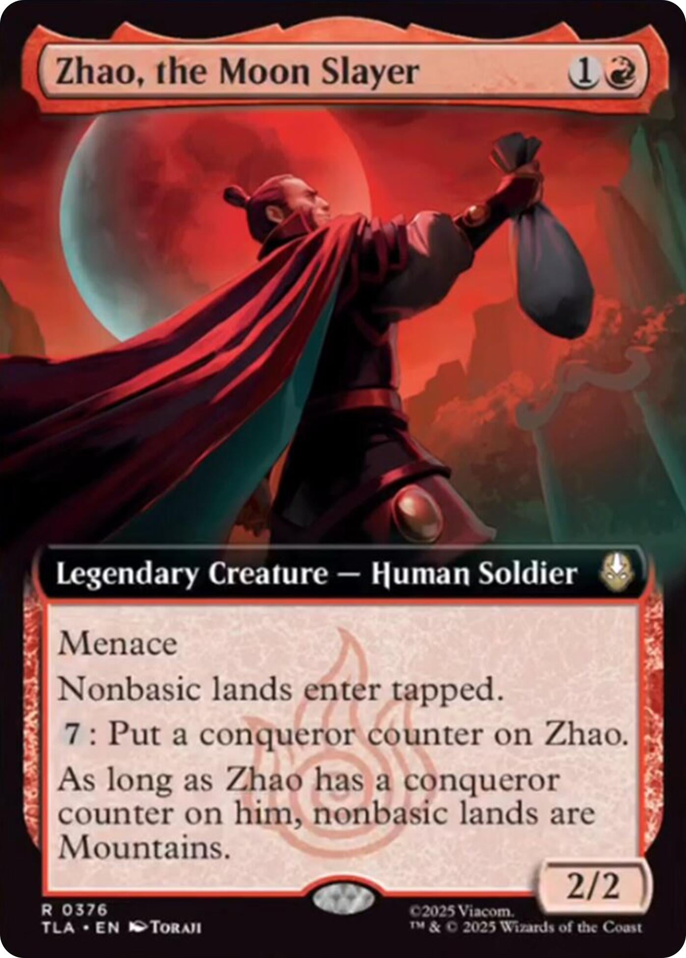 Image for Zhao, the Moon Slayer (Extended Art) (376) - Magic: The Gathering