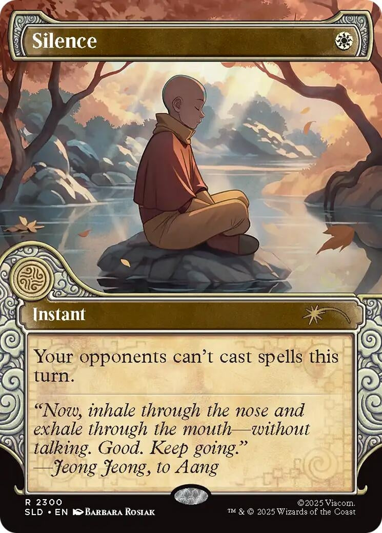Image for Silence (2300) (2300) - Magic: The Gathering