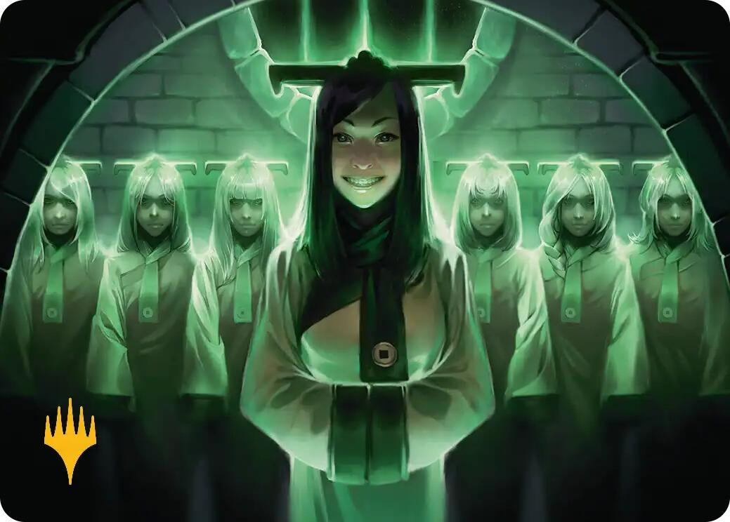 Image for Joo Dee, One of Many Art Card (Gold-Stamped Signature) (8) (Avatar: The Last Airbender) - Magic: The Gathering