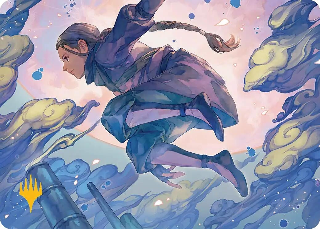 Image for Katara, Seeking Revenge Art Card (Gold-Stamped Planeswalker Symbol) (29) (Avatar: The Last Airbender) - Magic: The Gathering