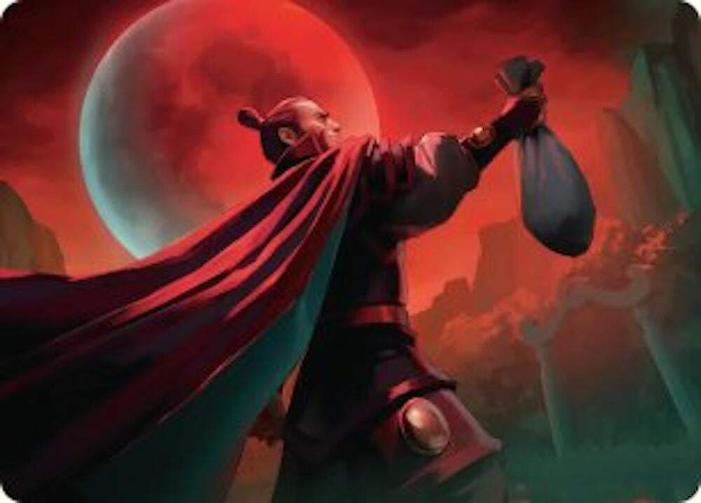 Image for Zhao, the Moon Slayer Art Card (11) (Avatar: The Last Airbender) - Magic: The Gathering