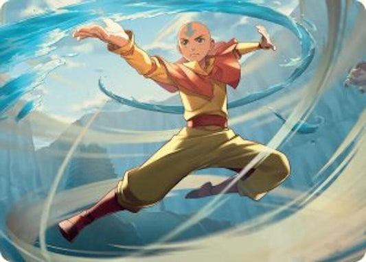Image for Aang, Swift Savior Art Card (20) (Avatar: The Last Airbender) - Magic: The Gathering