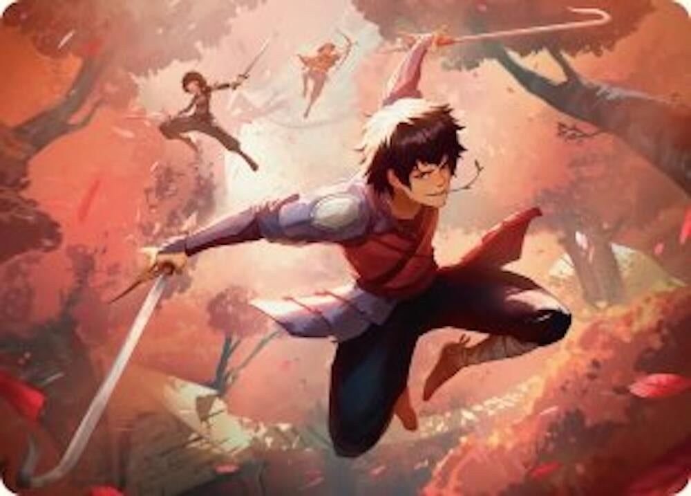 Image for Jet, Freedom Fighter Art Card (22) (Avatar: The Last Airbender) - Magic: The Gathering