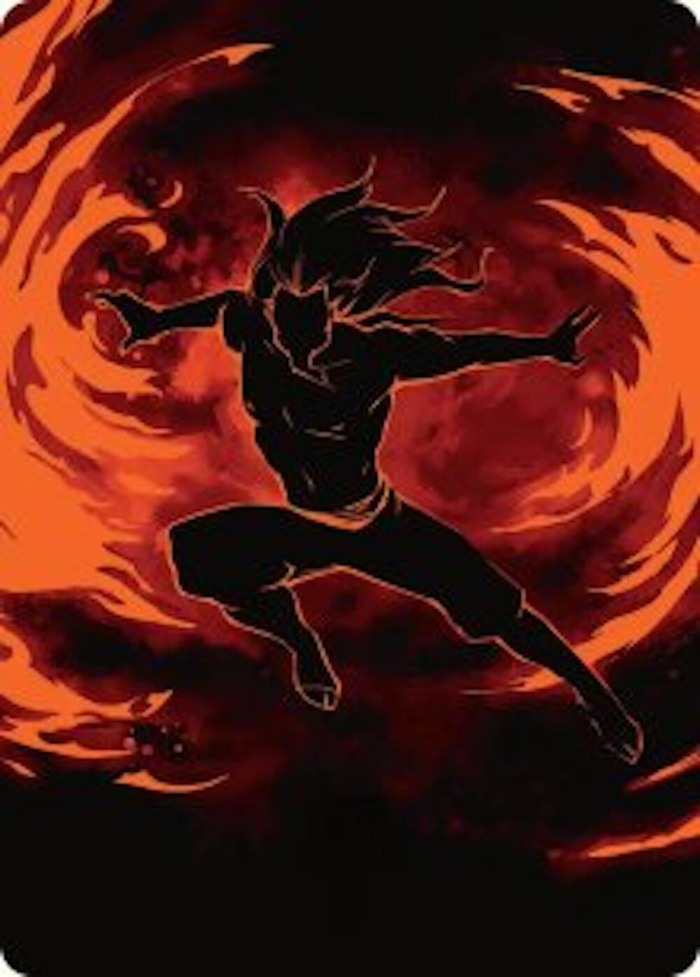 Image for Ozai, the Phoenix King Art Card (39) - Magic: The Gathering