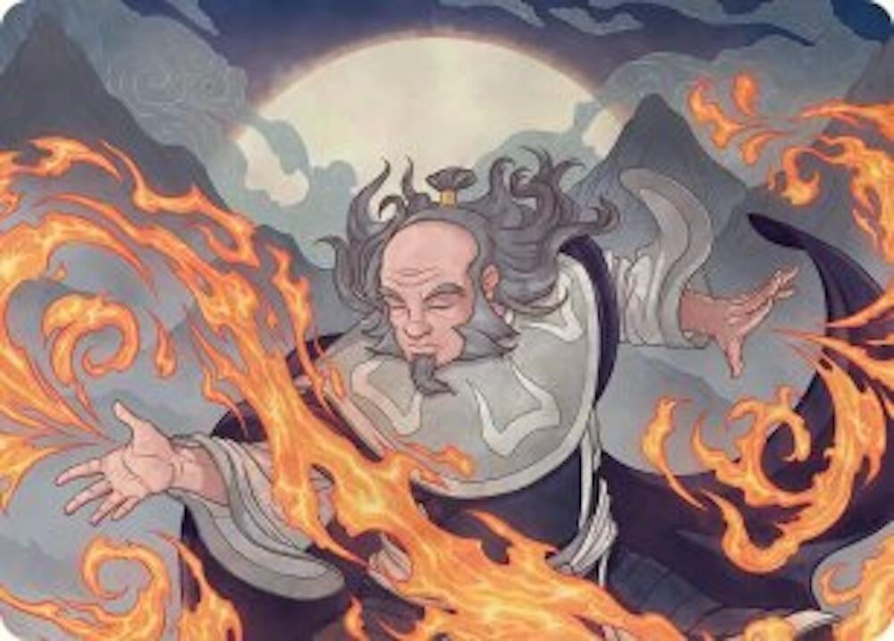 Image for Iroh, Grand Lotus Art Card (47) (Avatar: The Last Airbender) - Magic: The Gathering
