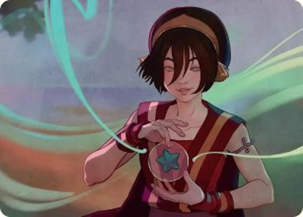 Image for Toph, the First Metalbender Art Card (49) (Avatar: The Last Airbender) - Magic: The Gathering