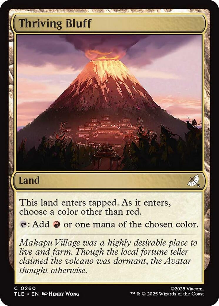 Image for Thriving Bluff (260) - Magic: The Gathering