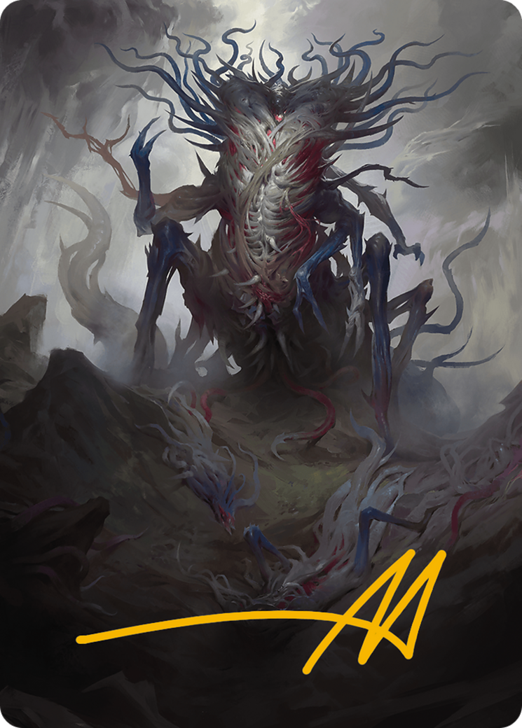 Azlask, the Swelling Scourge Art Card (Gold-Stamped Signature) [Modern Horizons 3 Art Series] | Red Riot Games CA