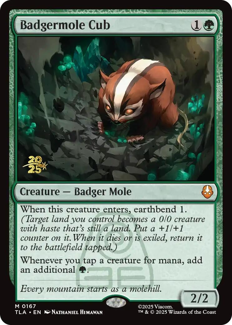 Image for Badgermole Cub (167) - Magic: The Gathering