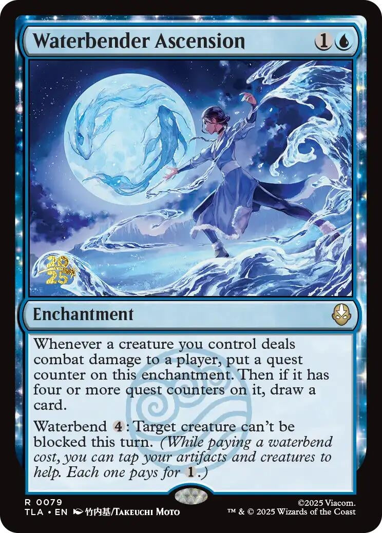 Image for Waterbender Ascension (79) - Magic: The Gathering