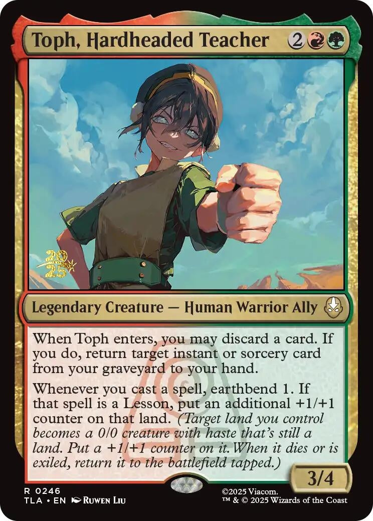 Image for Toph, Hardheaded Teacher (246) - Magic: The Gathering
