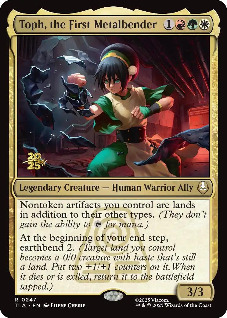 Image for Toph, the First Metalbender (247) - Magic: The Gathering