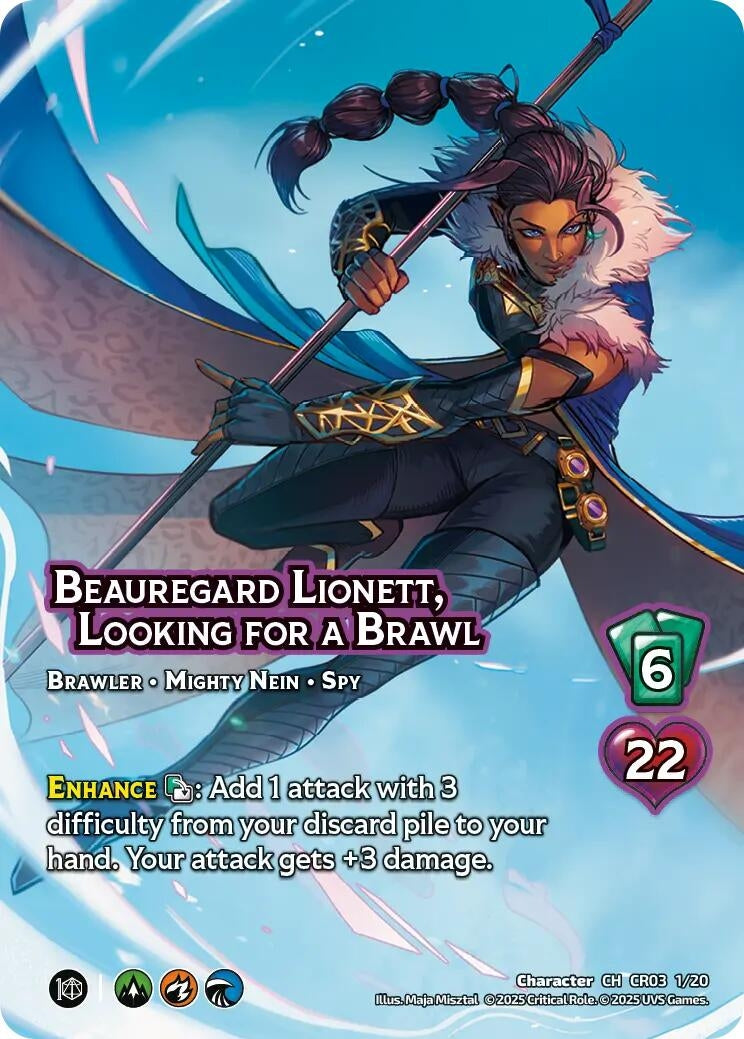 Image for Beauregard Lionett, Looking for a Brawl (1/20) - UniVersus