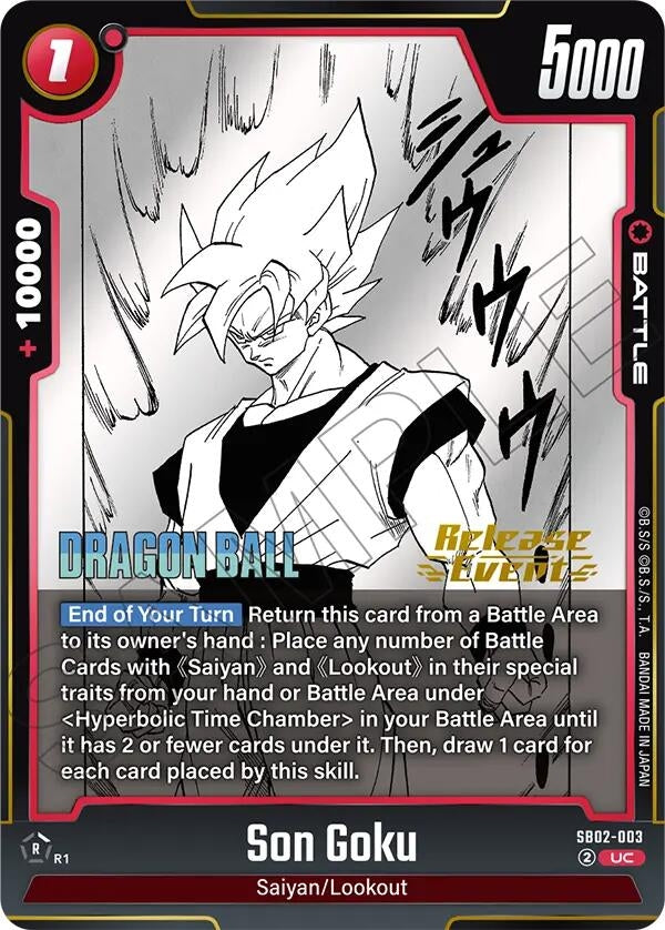 Image for Son Goku - SB02-003 (SB02-003) - Dragon Ball Super: Fusion World