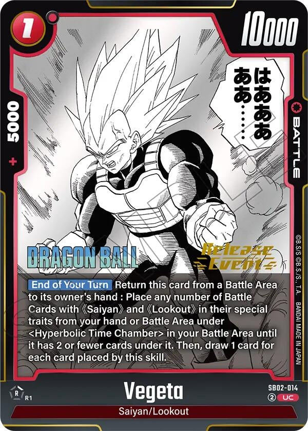 Image for Vegeta - SB02-014 (SB02-014) - Dragon Ball Super: Fusion World