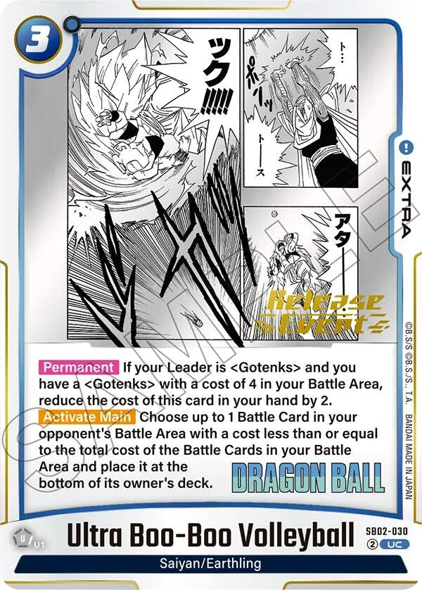 Image for Ultra Boo-Boo Volleyball (SB02-030) - Dragon Ball Super: Fusion World