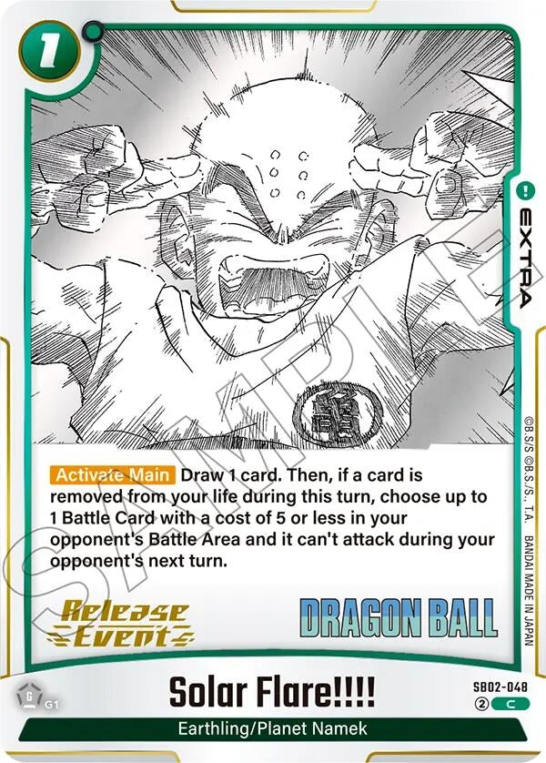 Image for Solar Flare!!!! (SB02-048) - Dragon Ball Super: Fusion World