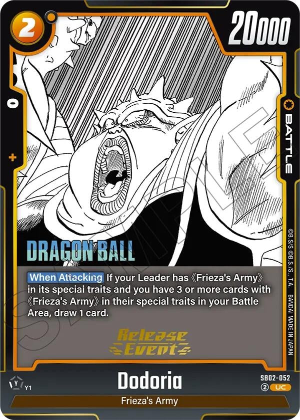 Image for Dodoria (SB02-052) - Dragon Ball Super: Fusion World