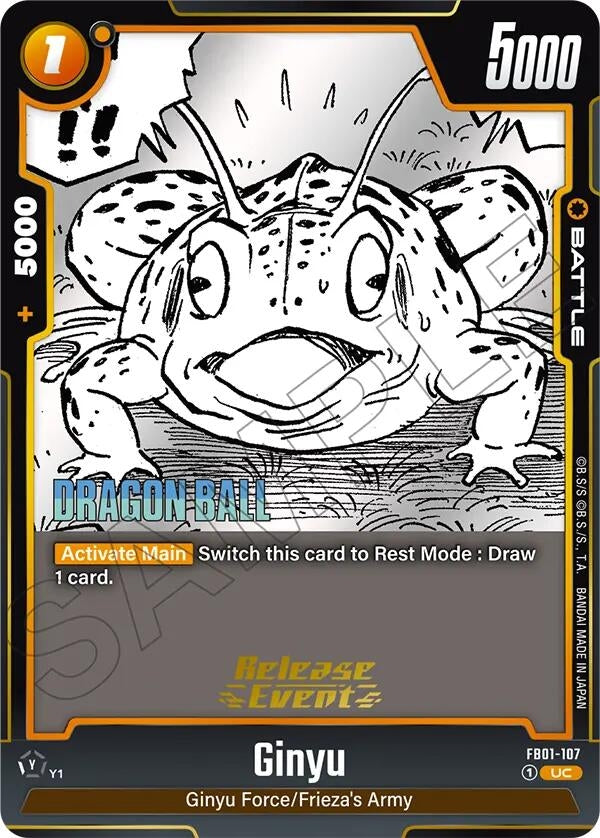 Image for Ginyu - FB01-107 (FB01-107) - Dragon Ball Super: Fusion World