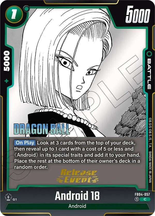 Image for Android 18 (FB04-057) - Dragon Ball Super: Fusion World