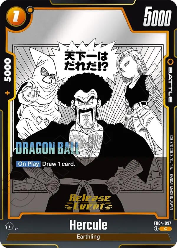 Image for Hercule (FB04-097) - Dragon Ball Super: Fusion World