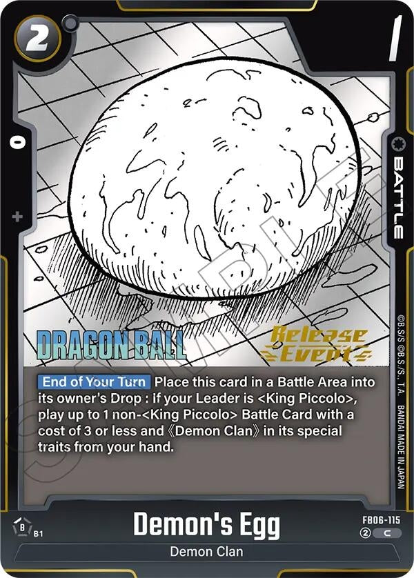Image for Demon's Egg (FB06-115) - Dragon Ball Super: Fusion World