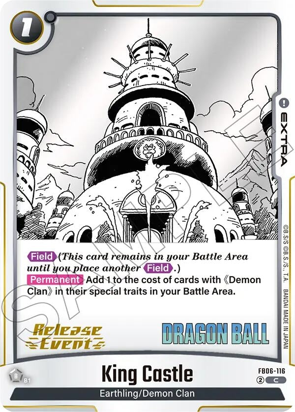 Image for King Castle (FB06-116) - Dragon Ball Super: Fusion World
