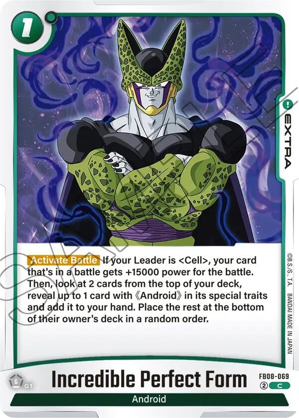 Image for Incredible Perfect Form (FB08-069) (Saiyan's Pride) - Dragon Ball Super: Fusion World