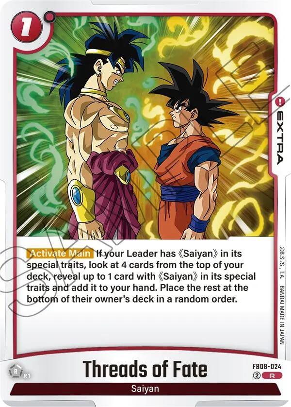 Image for Threads of Fate (FB08-024) (Saiyan's Pride) - Dragon Ball Super: Fusion World