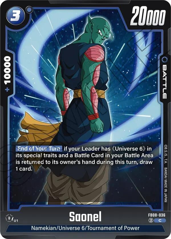 Image for Saonel (FB08-036) (Saiyan's Pride) - Dragon Ball Super: Fusion World